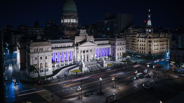 Fachada del Congreso argentino - Sputnik Mundo