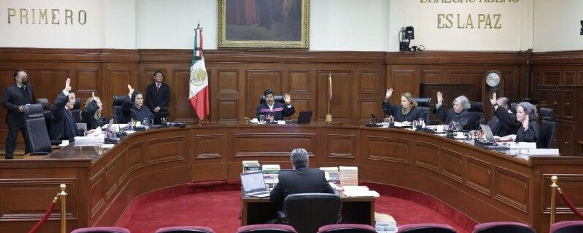 ‍ Senado de México quitará figura de jueces 'sin rostro' en nueva modificación judicial - Sputnik Mundo, 1920, 12.01.2026