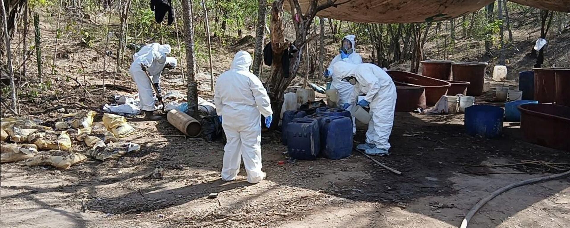 Autoridades mexicanas aseguran 700 kilos de metanfetaminas - Sputnik Mundo, 1920, 13.01.2026