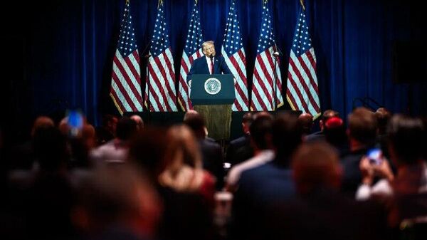 Trump lanza nueva amenaza a Irán: La ayuda va en camino - Sputnik Mundo