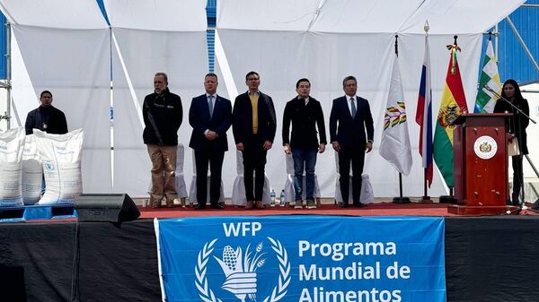  Rusia envía 1.400 toneladas de cereales a Bolivia como ayuda humanitaria - Sputnik Mundo