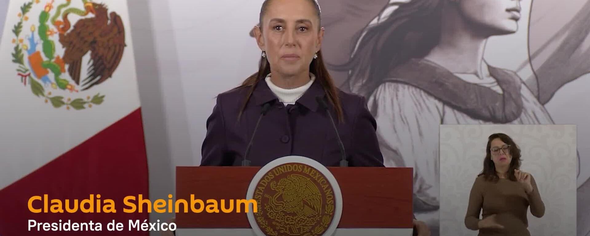 Sheinbaum confía en la continuidad del T-MEC: Quienes más defienden el tratado son los empresarios de EEUU - Sputnik Mundo, 1920, 14.01.2026