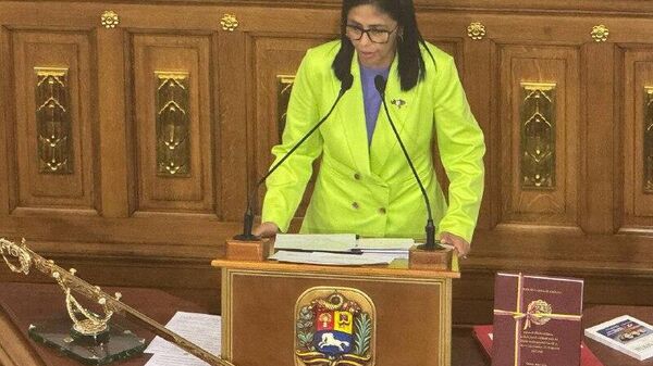 Delcy Rodríguez: Si algún día me tocase ir a Washington, lo haré de pie - Sputnik Mundo