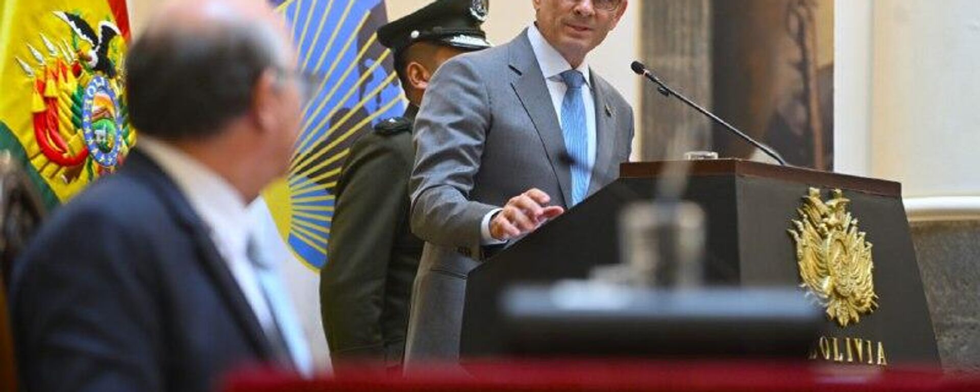 Paz advierte que se penará con cárcel el uso de explosivos durante las protestas en Bolivia - Sputnik Mundo, 1920, 16.01.2026