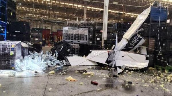 Dos heridos tras desplome de avioneta en Coahuila, al norte de México - Sputnik Mundo