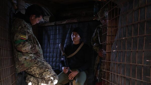 Mercenarios colombianos en Ucrania - Sputnik Mundo