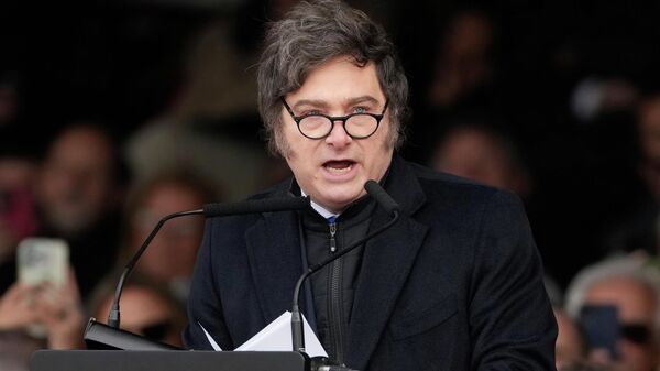 El presidente de Argentina, Javier Milei. - Sputnik Mundo