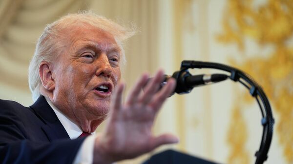 Donald Trump, presidente de EEUU  - Sputnik Mundo