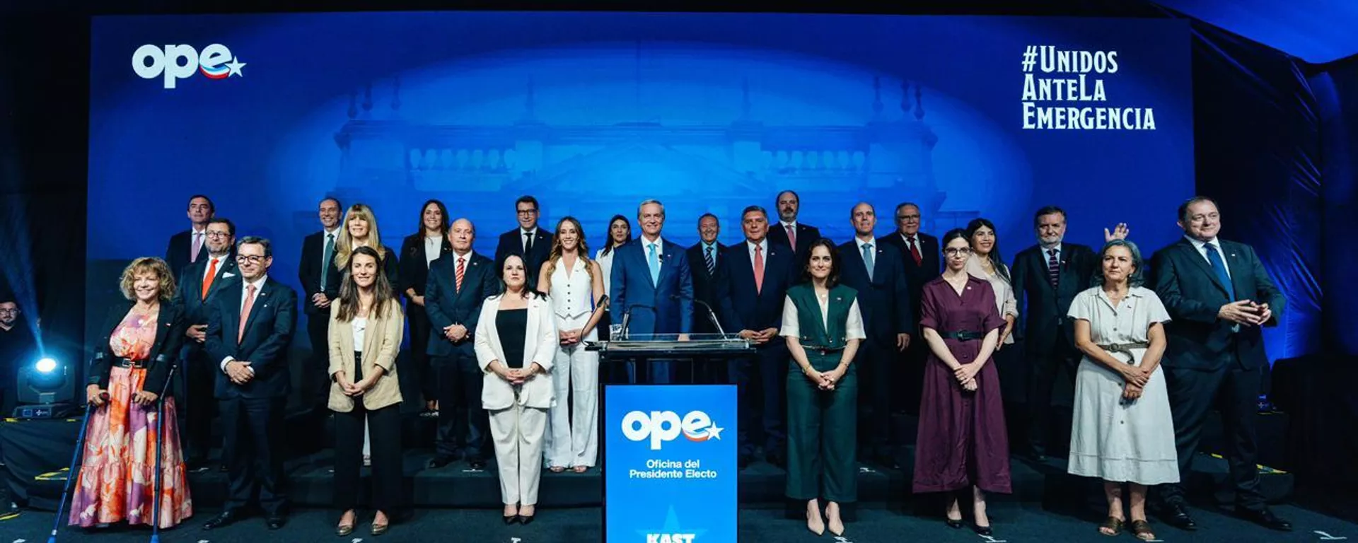 El presidente electo de Chile, José Antonio Kast, en la presentación de su Gabinete en enero de 2026 - Sputnik Mundo, 1920, 22.01.2026
