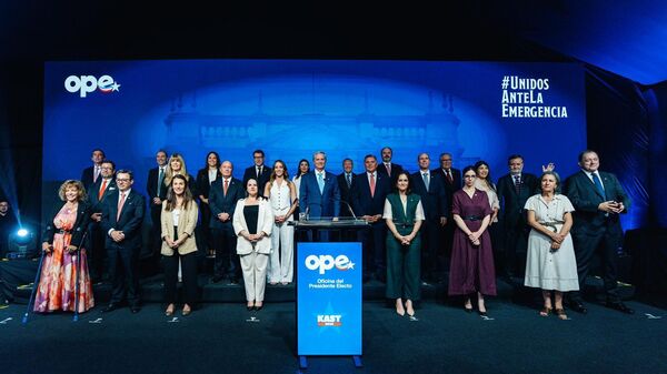 El presidente electo de Chile, José Antonio Kast, en la presentación de su Gabinete en enero de 2026 - Sputnik Mundo