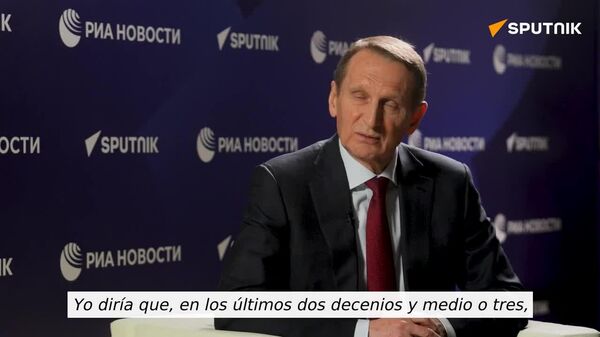 Occidente buscaría establecer la ley del más fuerte y dictar su voluntad, advierte la inteligencia rusa - Sputnik Mundo