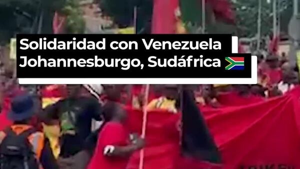 🪧 Marchan en Sudáfrica por la liberación de Maduro 🪧 Marchan en Sudáfrica por la liberación de Maduro - Sputnik Mundo