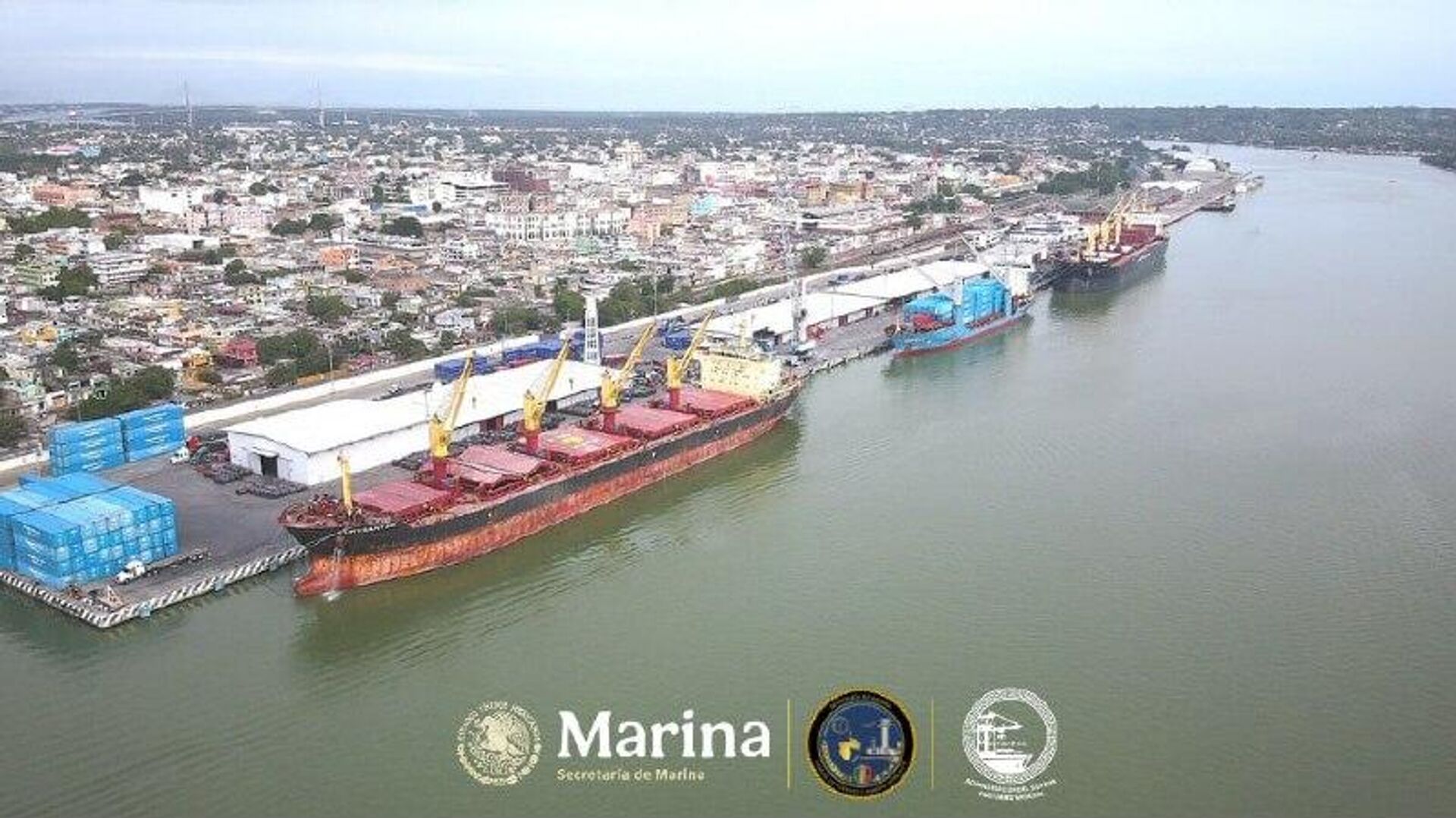 Cierran un puerto al norte de México por los fuertes vientos - Sputnik Mundo, 1920, 26.01.2026