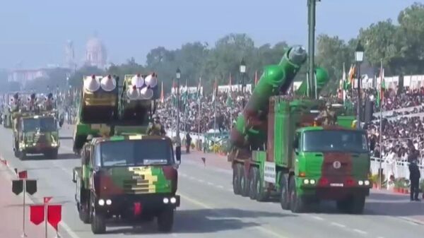 Desfile militar en la India - Sputnik Mundo