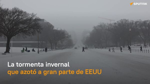 EEUU hace frente a los estragos ocasionados por la tormenta invernal - Sputnik Mundo
