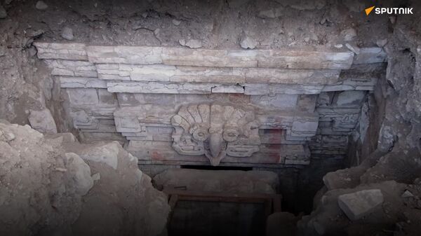 ¿Qué hay en la tumba milenaria recientemente descubierta en el sur de México? - Sputnik Mundo