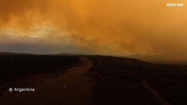 Incendios en Chubut se reactivan y encienden las alarmas en la Patagonia argentina - Sputnik Mundo