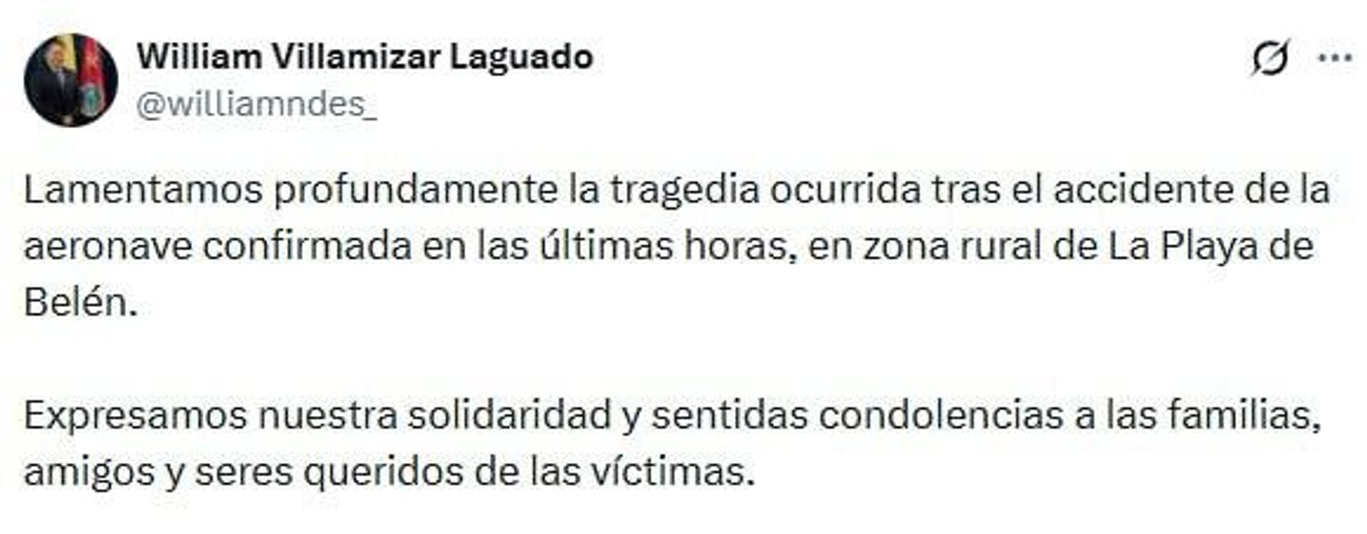 Avión desaparecido en Colombia se estrelló, confirman autoridades locales - Sputnik Mundo, 1920, 28.01.2026