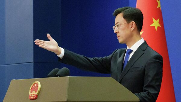 Guo Jiakun, portavoz del Ministerio de Asuntos Exteriores de China - Sputnik Mundo