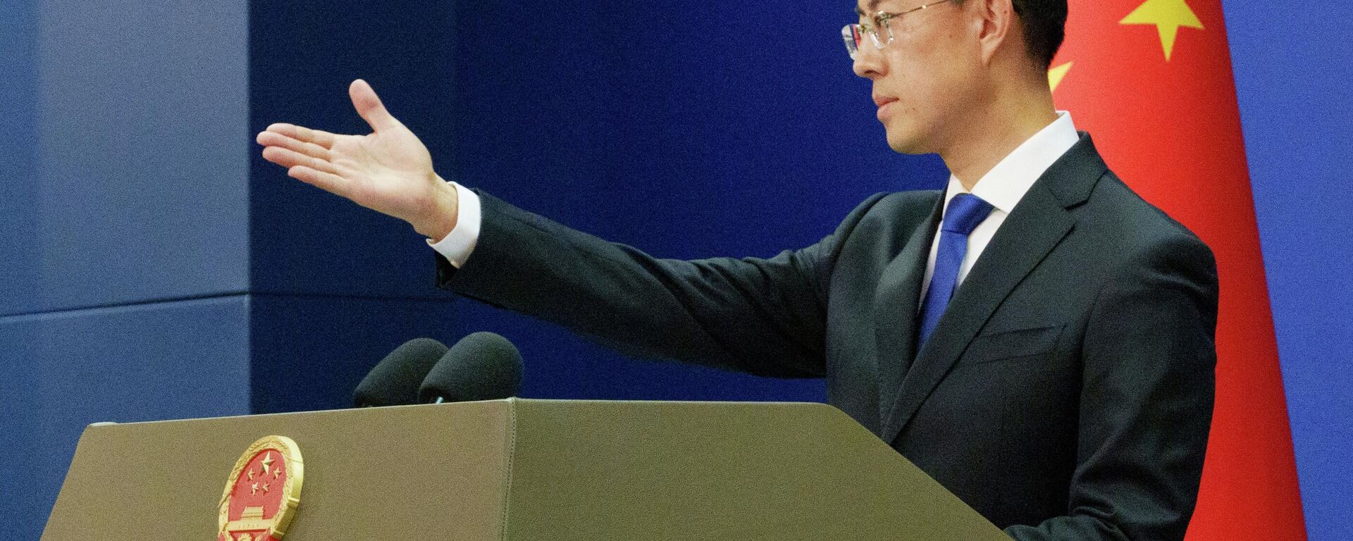 Guo Jiakun, portavoz del Ministerio de Asuntos Exteriores de China - Sputnik Mundo, 1920, 22.04.2026
