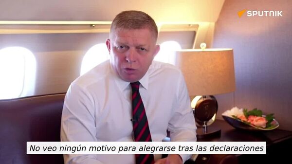 ¿Se está burlando de nosotros o es una broma?: Fico critica la intención de abandonar el gas ruso - Sputnik Mundo