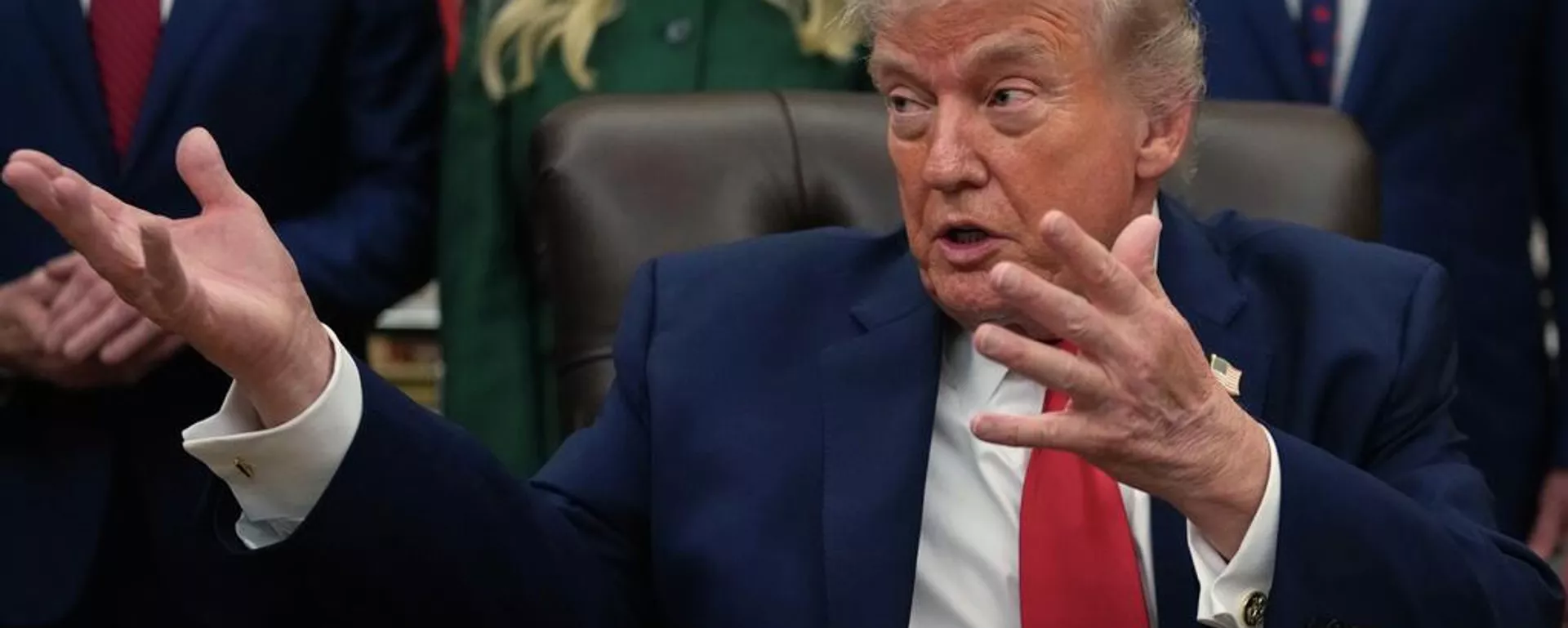 El presidente de EEUU, Donald Trump - Sputnik Mundo, 1920, 02.04.2026