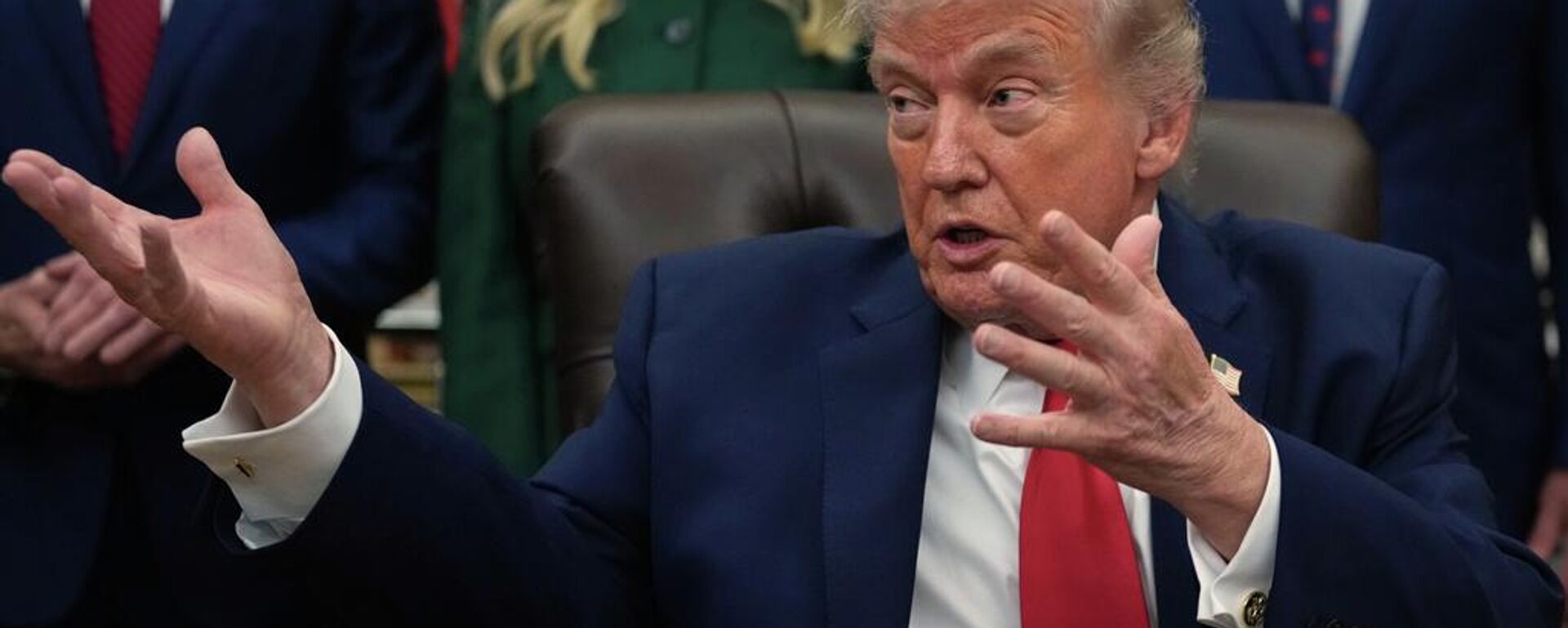 El presidente de EEUU, Donald Trump - Sputnik Mundo, 1920, 06.03.2026