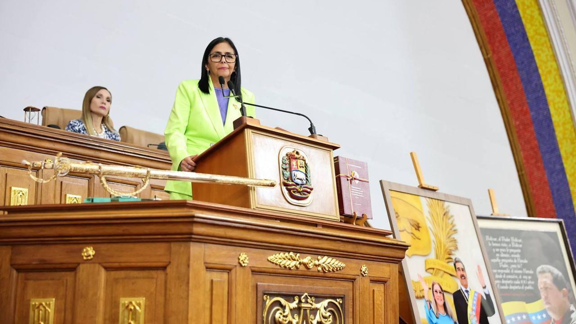 La presidenta encargada de Venezuela, Delcy Rodríguez - Sputnik Mundo, 1920, 22.07.2026