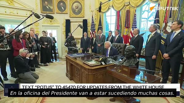 Trump reconoce que la situación va muy bien en la resolución del conflicto ucraniano - Sputnik Mundo