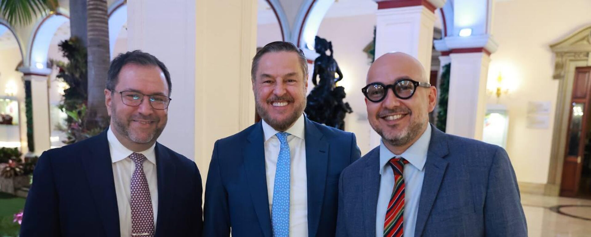 Félix Plasencia (centro), próximo representante de Venezuela ante EEUU - Sputnik Mundo, 1920, 03.02.2026