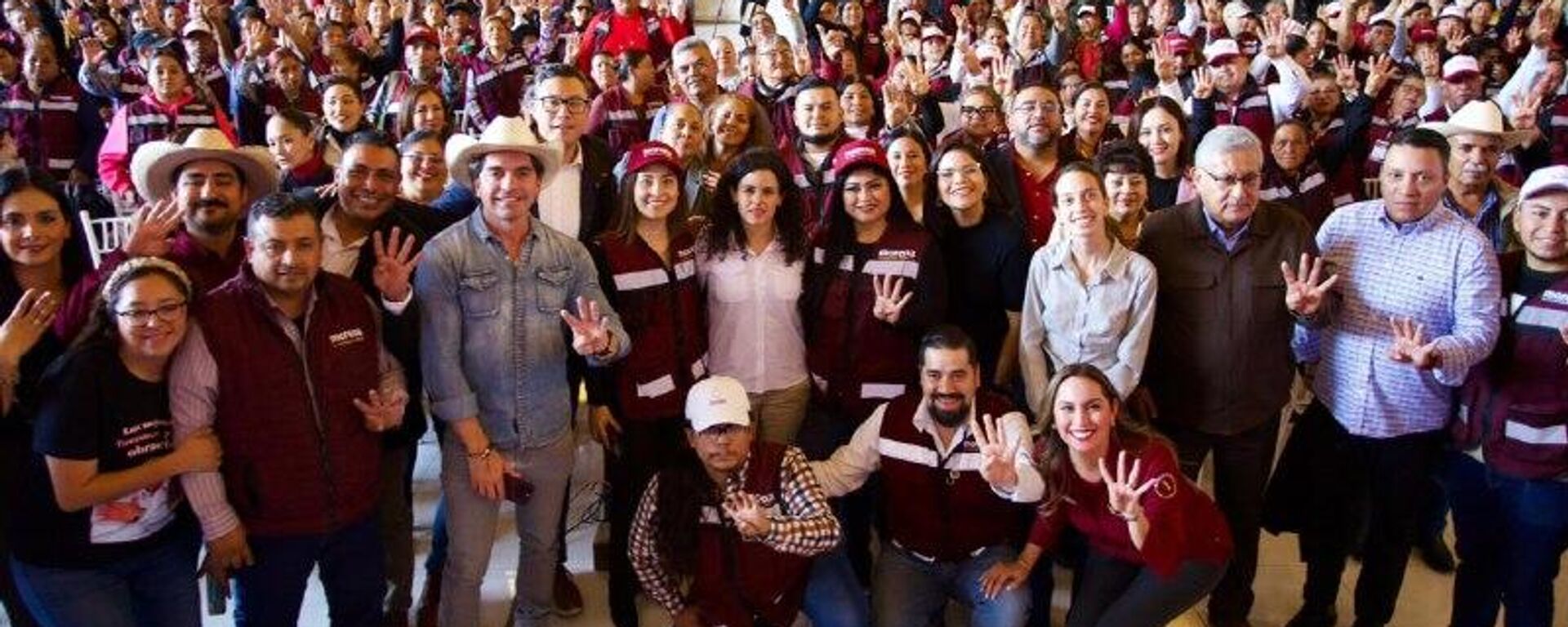 El partido oficialista Morena alcanza los 11,5 millones de militantes en México - Sputnik Mundo, 1920, 03.02.2026