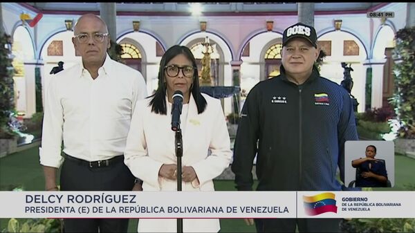 Delcy Rodríguez: Históricamente, hay muchos vínculos entre EEUU y Venezuela - Sputnik Mundo