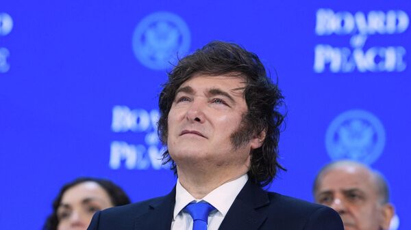 Javier Milei, presidente de Argentina - Sputnik Mundo