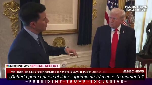 Debería estar muy preocupado el líder supremo de Irán, dice Trump - Sputnik Mundo