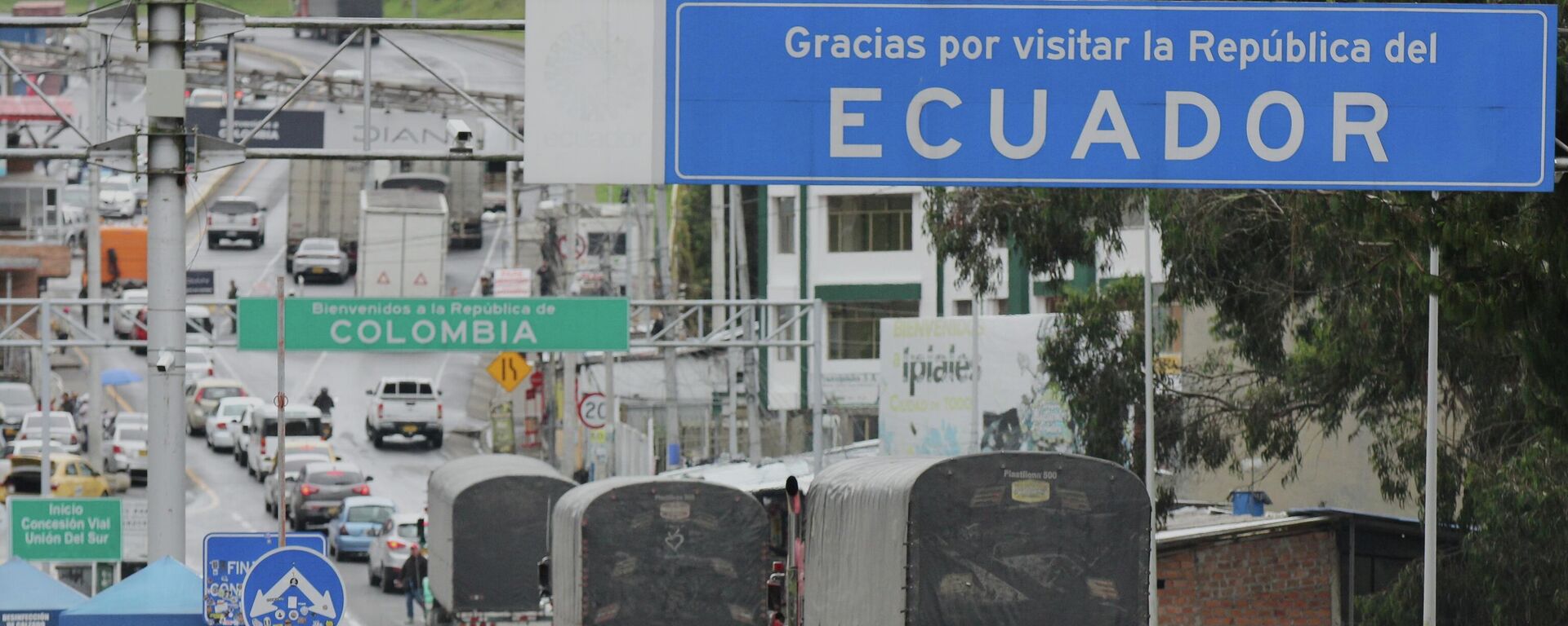 La frontera entre Ecuador y Colombia. - Sputnik Mundo, 1920, 05.02.2026