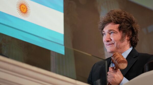 El presidente de Argentina, Javier Milei. - Sputnik Mundo