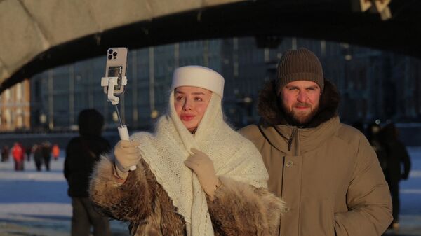 Морозный день в Санкт-Петербурге Морозный день в Санкт-Петербурге - Sputnik Mundo