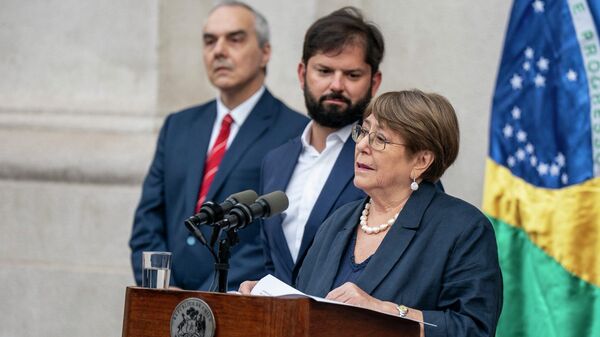 Chile, Brasil y México oficializan la candidatura de Michelle Bachelet para la Secretaría General de la Organización de Naciones Unidas - Sputnik Mundo