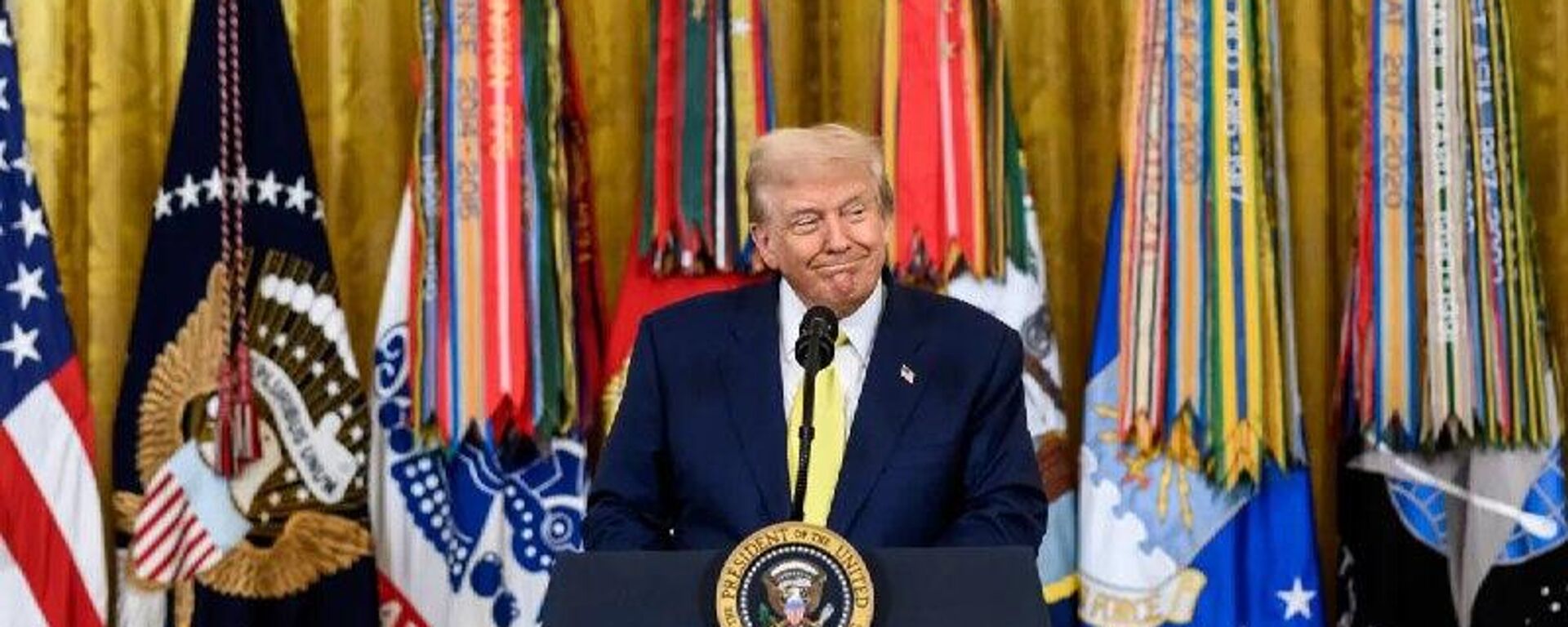 Dejen de fingir indignación: la Casa Blanca habla sobre el polémico video de Trump - Sputnik Mundo, 1920, 14.04.2026