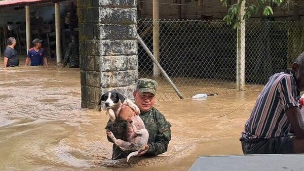 Aumenta el número de afectados por las inundaciones en Colombia - Sputnik Mundo
