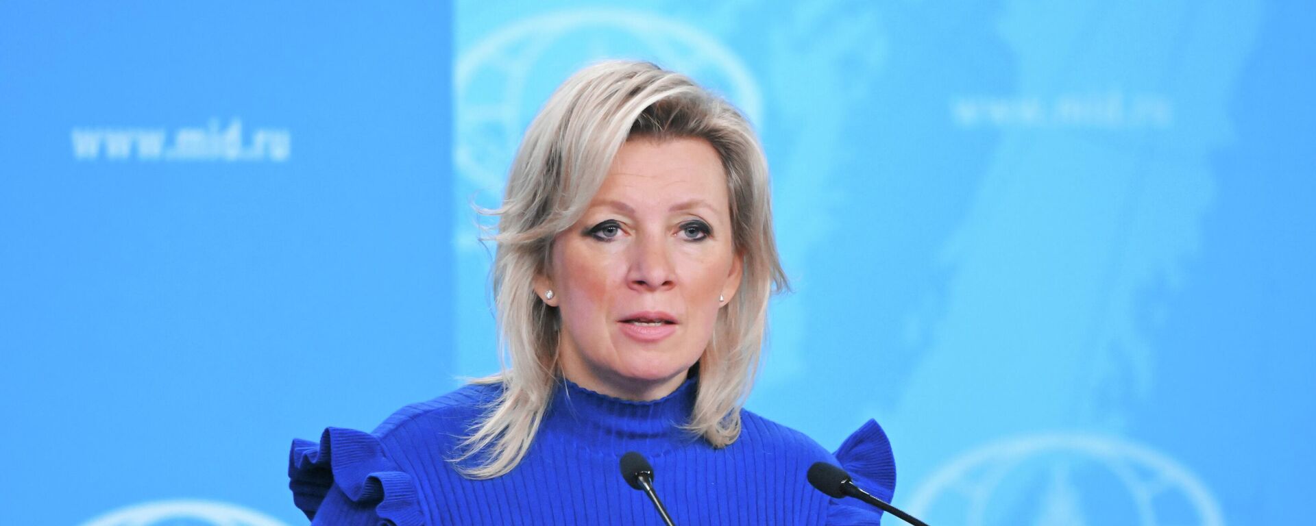 María Zajárova, portavoz de la Cancillería rusa - Sputnik Mundo, 1920, 08.02.2026