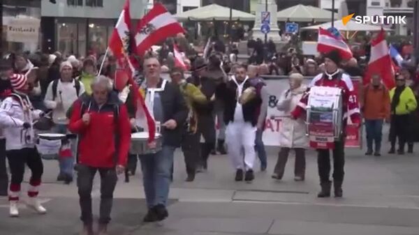 🪧 Los austriacos protestan contra el estrechamiento de los lazos con la OTAN - Sputnik Mundo