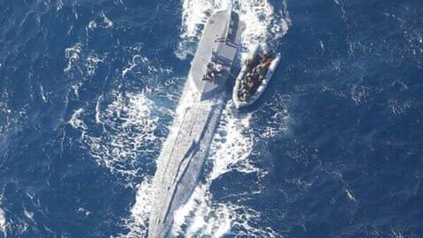 Colombia y EEUU destruyen submarino con 10 toneladas de cocaína - Sputnik Mundo