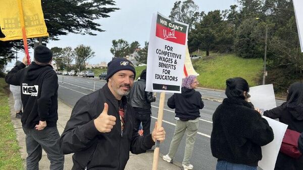 🪧 Se van a huelga los maestros de San Francisco, al oeste de EEUU - Sputnik Mundo