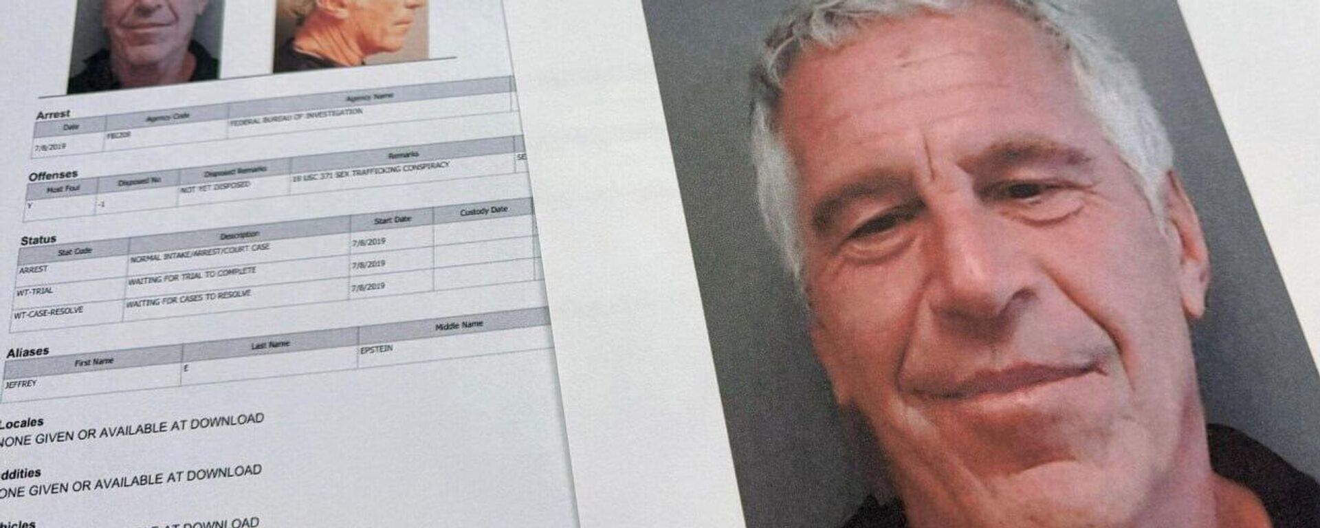 Los archivos de Epstein - Sputnik Mundo, 1920, 10.02.2026