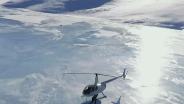 Ganar altura: Turistas disputan un partido de hockey a 2 - Sputnik Mundo