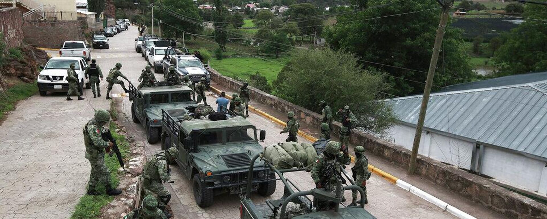 Fuerzas militares de México al norte del país - Sputnik Mundo, 1920, 11.02.2026