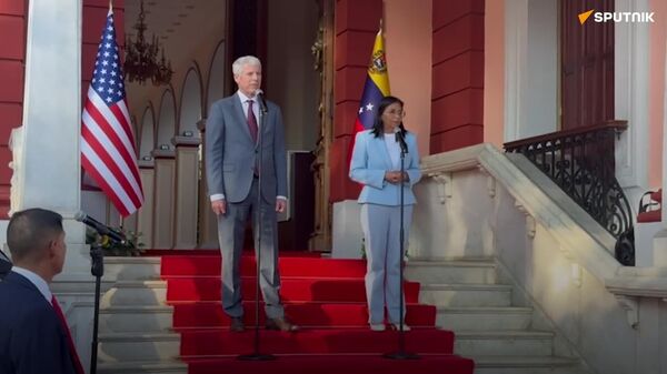 Delcy Rodríguez: Venezuela y EEUU van por una agenda energética que se convierta en motor de la relación bilateral - Sputnik Mundo