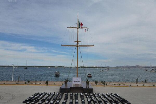 Autoridades de México y EEUU aseguran un cargamento de cocaína al oeste de la isla Clarión - Sputnik Mundo