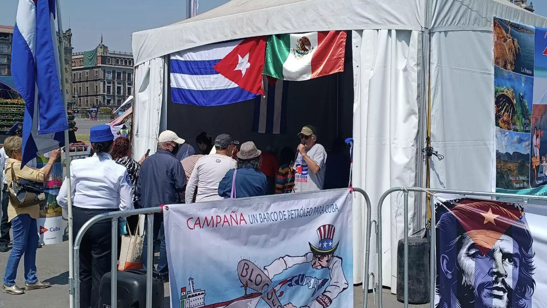 Centro di raccolta a Città del Messico per aiutare Cuba - Sputnik Mundo, 1920, 14.02.2026